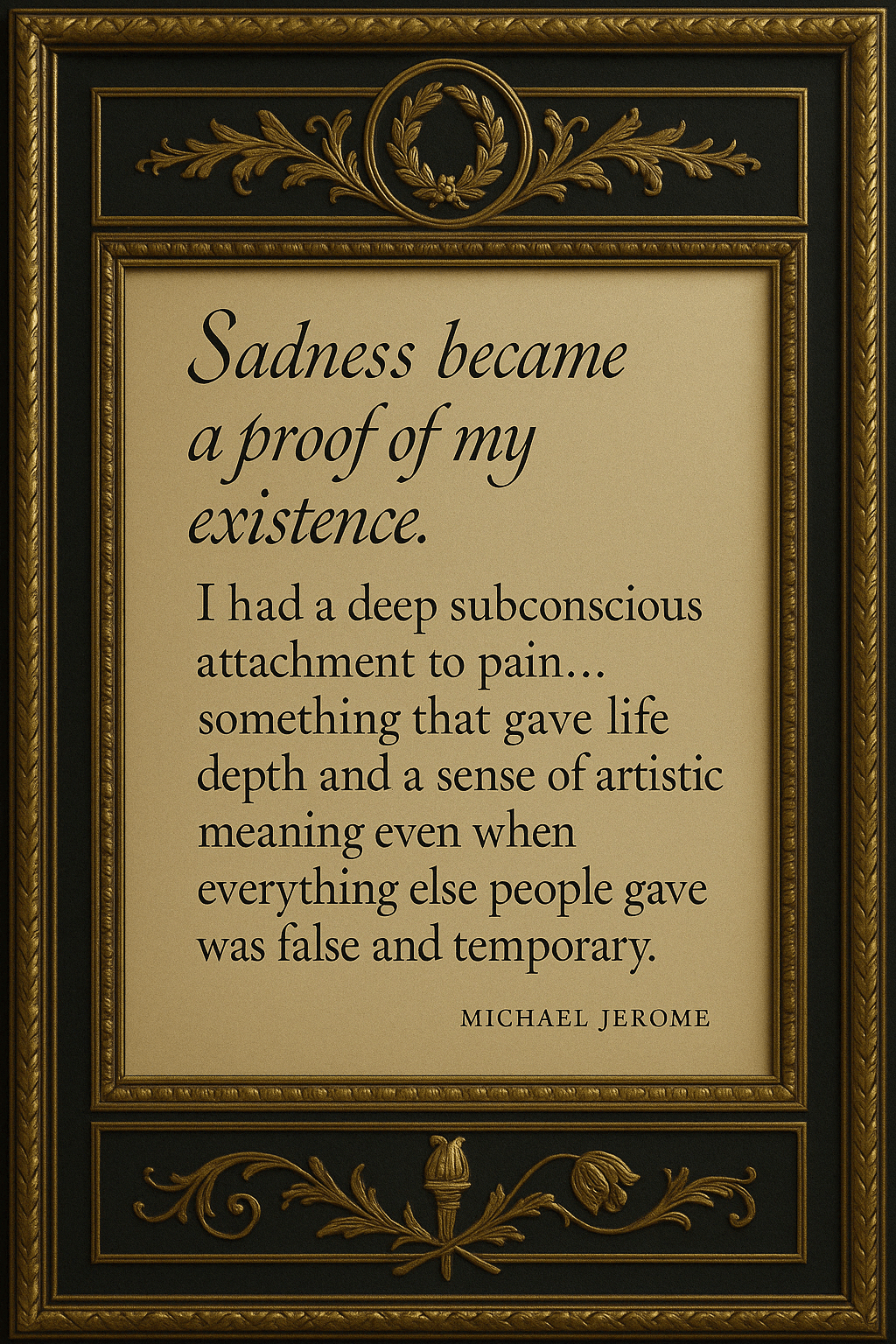A reflection from Letters of Us