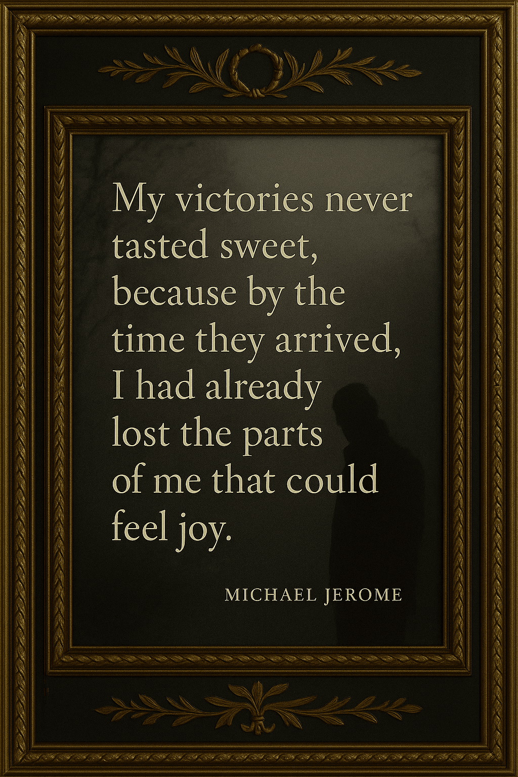 A reflection from Letters of Us